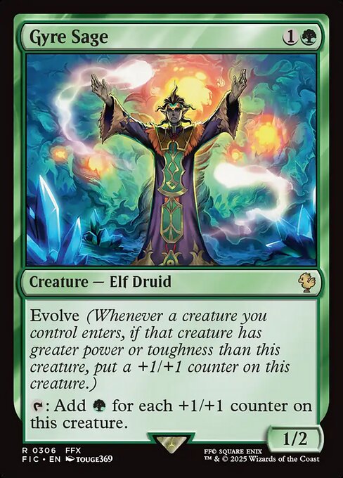 Gyre Sage highlighted card art