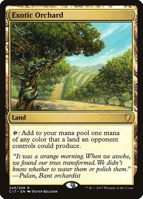 Exotic Orchard from Commander 2017