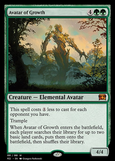 Avatar of Growth highlighted card art