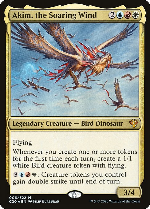 Akim, the Soaring Wind highlighted card art
