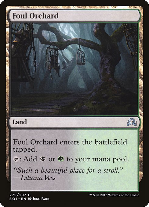 Foul Orchard from Shadows over Innistrad