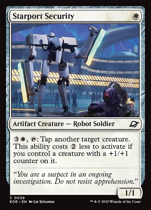 Starport Security highlighted card art