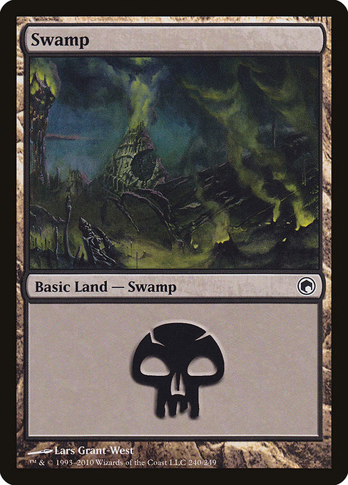 Swamp from Scars of Mirrodin