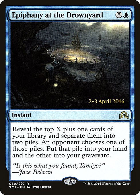 Epiphany at the Drownyard from Shadows over Innistrad Promos