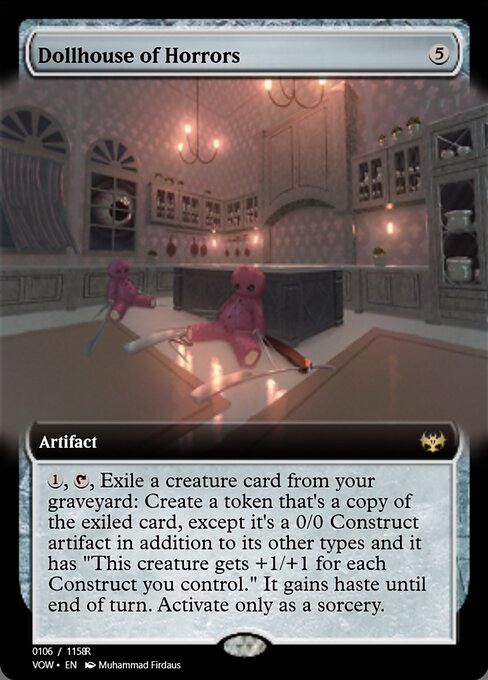 Dollhouse of Horrors highlighted card art