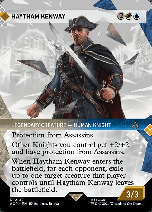 Haytham Kenway highlighted card art