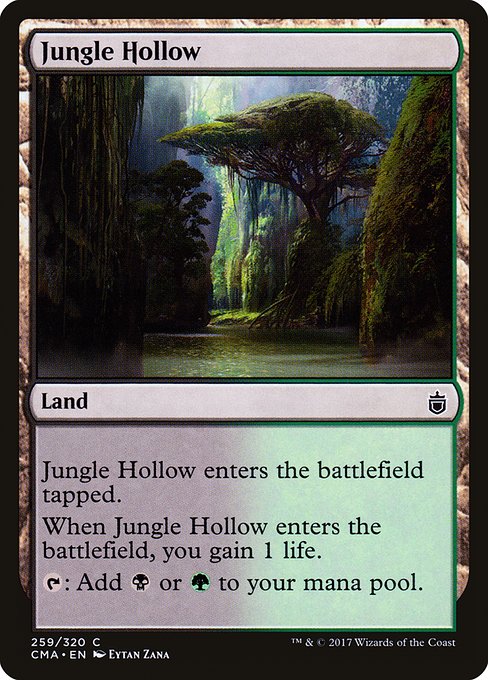 Jungle Hollow from Commander Anthology