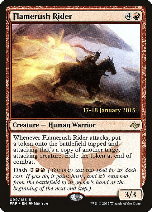Flamerush Rider from Fate Reforged Promos
