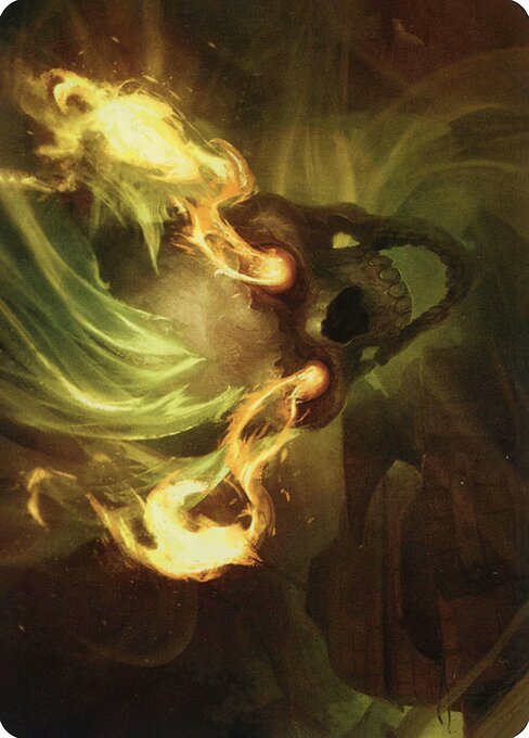 Flameskull // Flameskull from Adventures in the Forgotten Realms Art Series