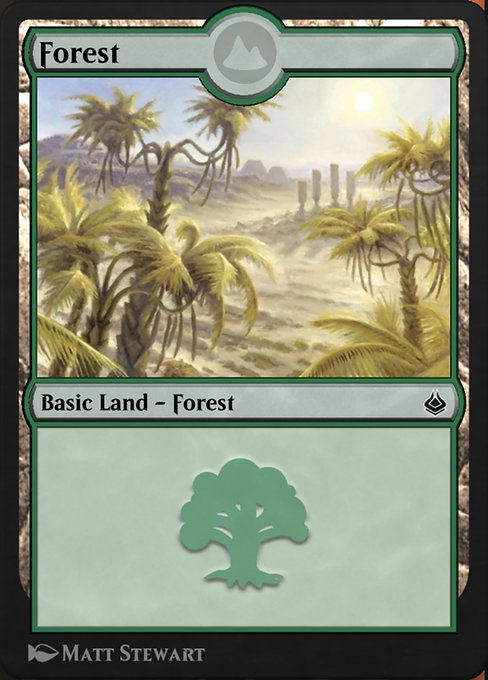 Forest from Amonkhet Remastered