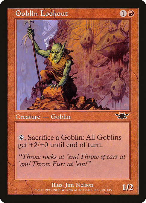 Goblin Lookout highlighted card art