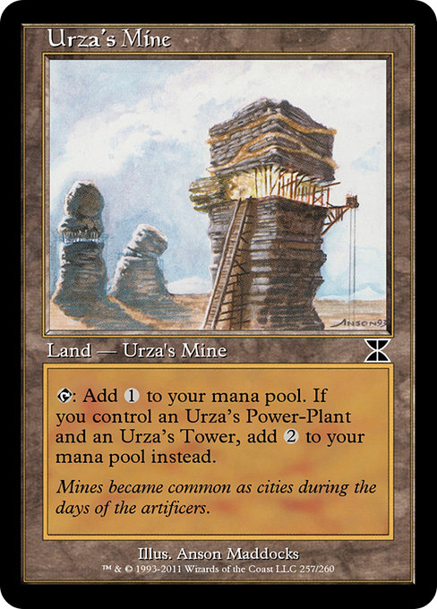Urza's Mine from Masters Edition IV