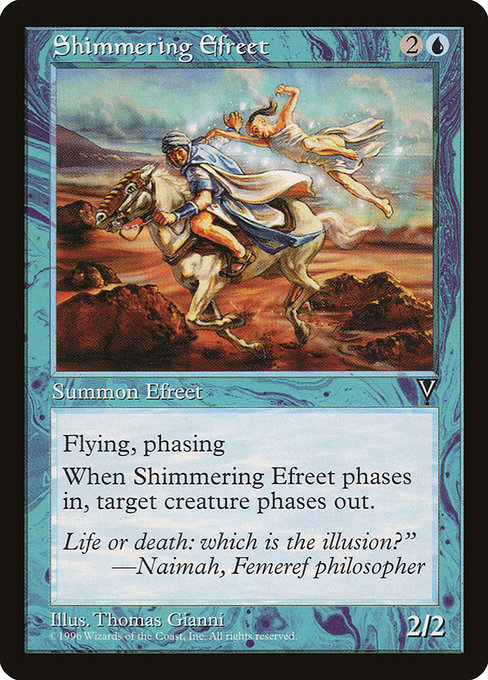 Shimmering Efreet highlighted card art