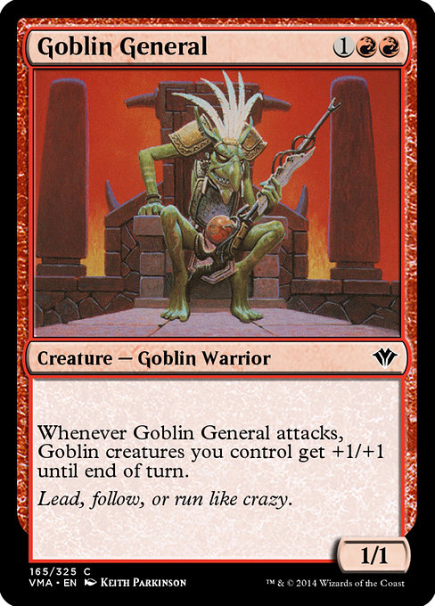 Goblin General highlighted card art