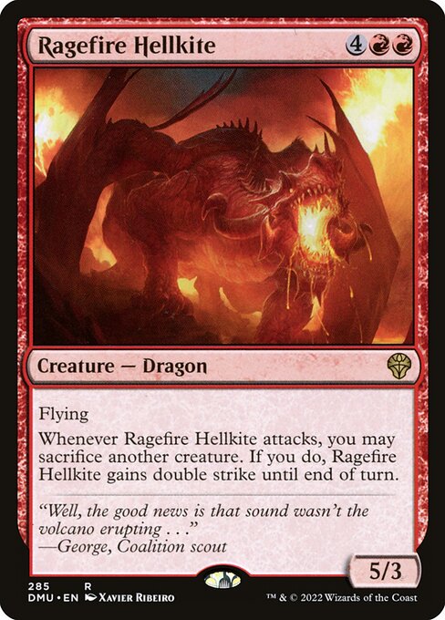 Ragefire Hellkite from Dominaria United