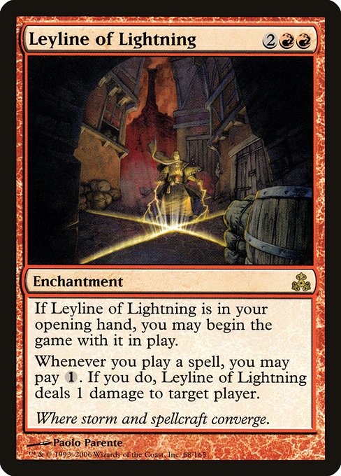 Leyline of Lightning from Guildpact