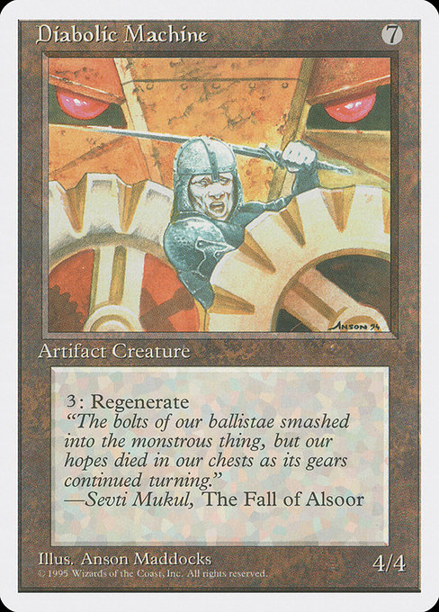 Diabolic Machine from Fourth Edition