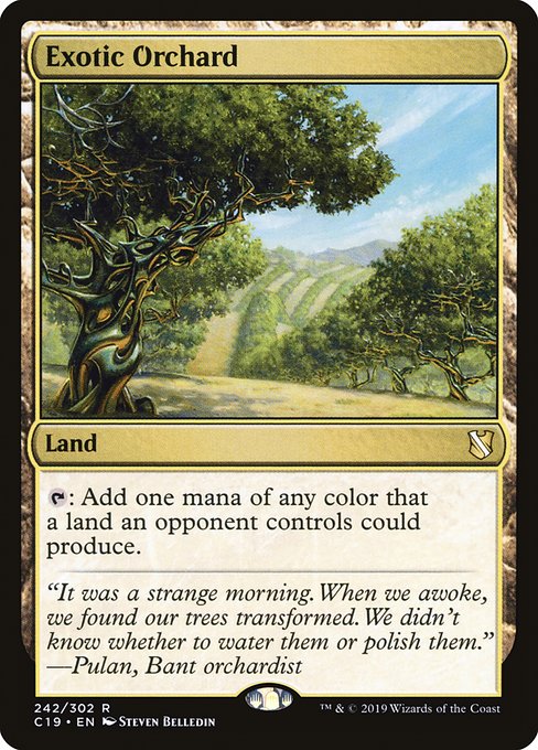 Exotic Orchard from Commander 2019