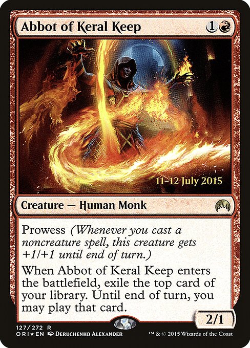 Abbot of Keral Keep from Magic Origins Promos