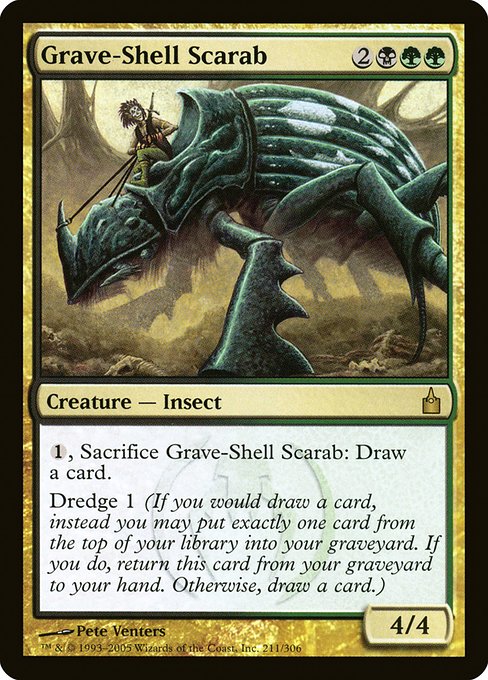 Grave-Shell Scarab from Ravnica: City of Guilds