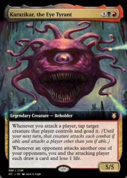 Karazikar, the Eye Tyrant from Magic Online Promos