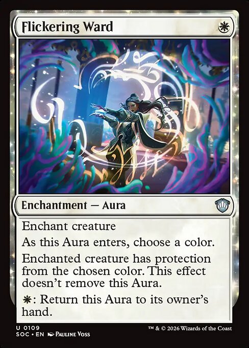 Flickering Ward from Secrets of Strixhaven Commander
