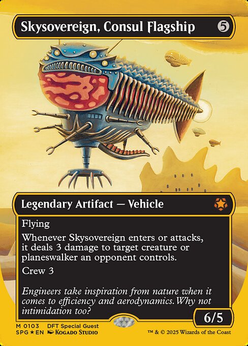 Skysovereign, Consul Flagship highlighted card art