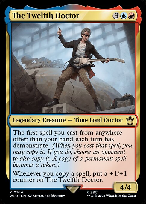 The Twelfth Doctor highlighted card art