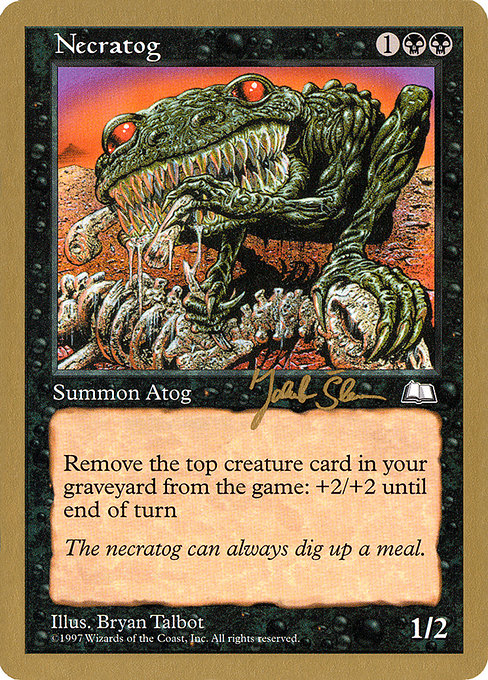 Necratog highlighted card art