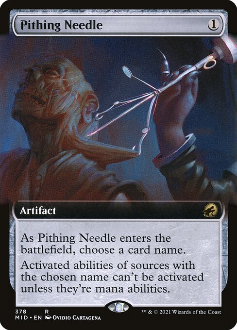 Pithing Needle from Innistrad: Midnight Hunt