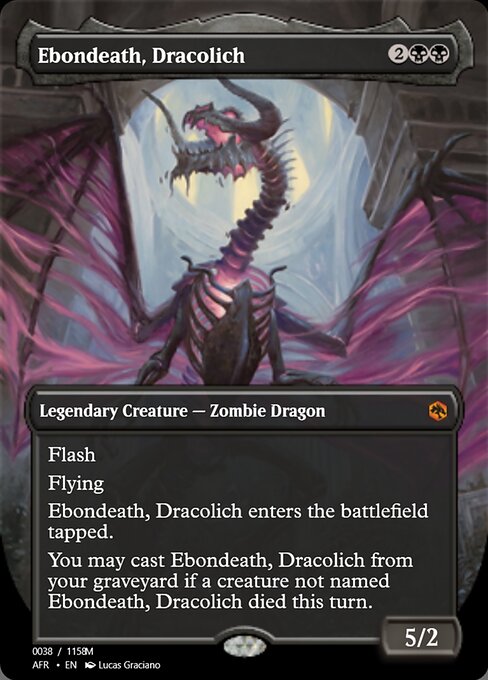 Ebondeath, Dracolich from Magic Online Promos