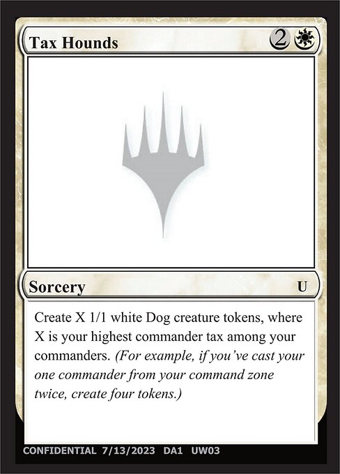 Tax Hounds highlighted card art