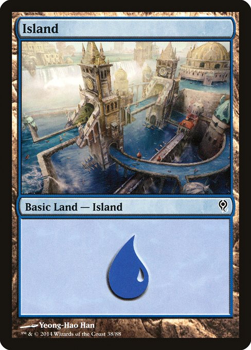 Island from Duel Decks: Jace vs. Vraska