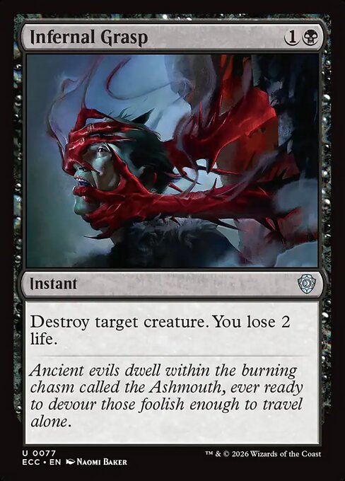 Infernal Grasp from Lorwyn Eclipsed Commander
