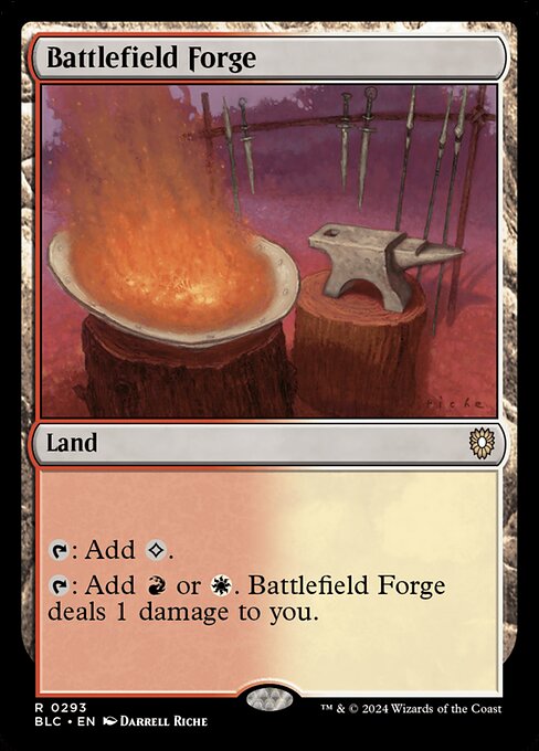 Battlefield Forge from Bloomburrow Commander