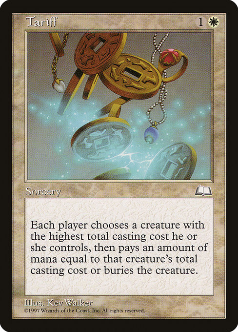 Tariff from Weatherlight