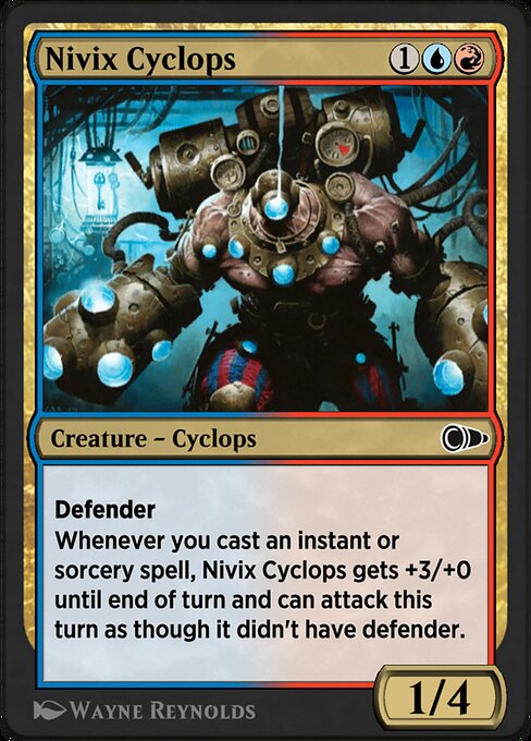 Nivix Cyclops highlighted card art