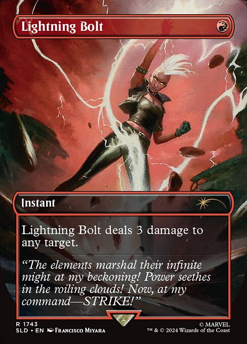 Lightning Bolt from Secret Lair Drop