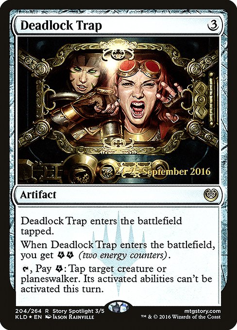 Deadlock Trap highlighted card art