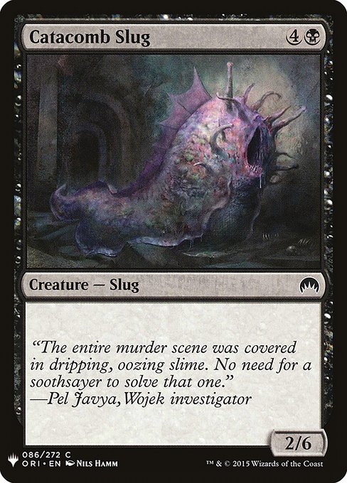 Catacomb Slug highlighted card art