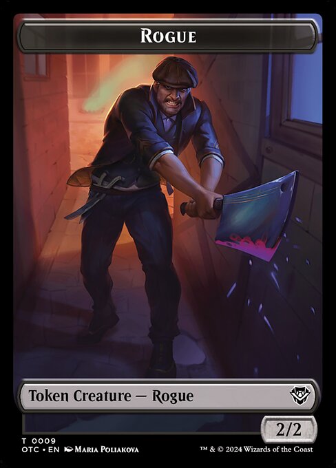 Rogue highlighted card art