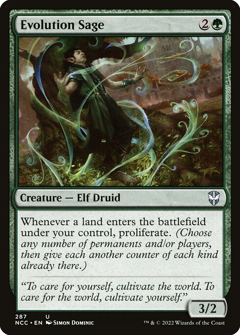 Evolution Sage from New Capenna Commander