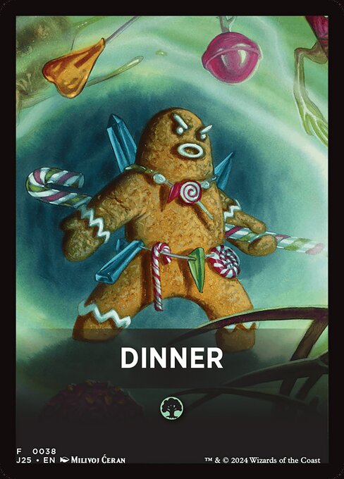 Dinner highlighted card art