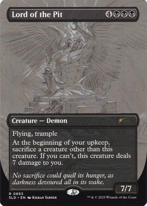 Lord of the Pit from Secret Lair Drop