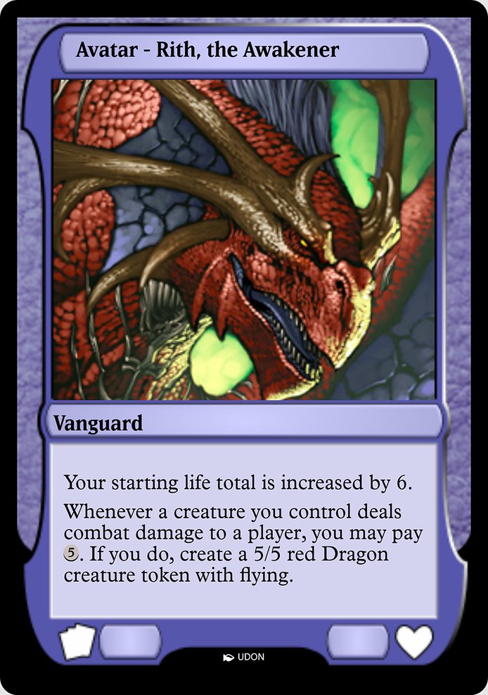 Rith, the Awakener Avatar from Magic Online Avatars