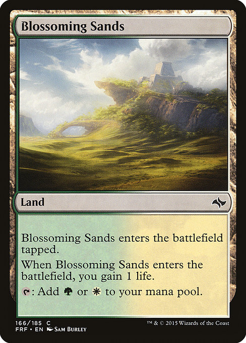 Blossoming Sands from Fate Reforged
