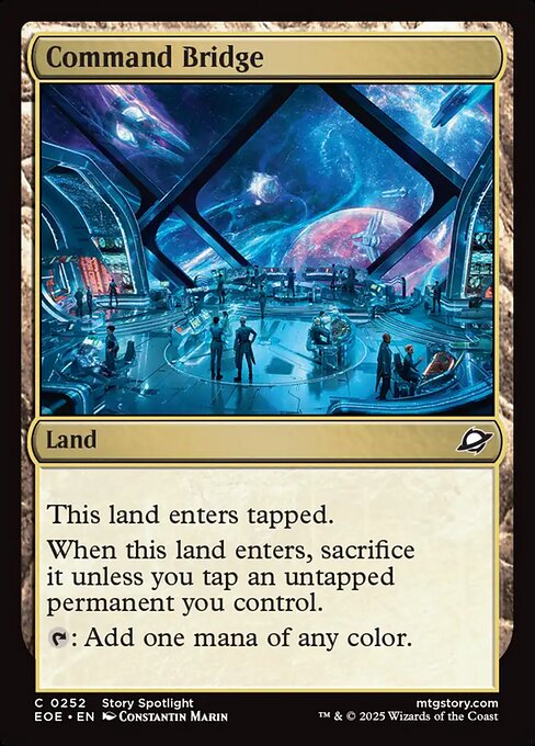 Command Bridge highlighted card art