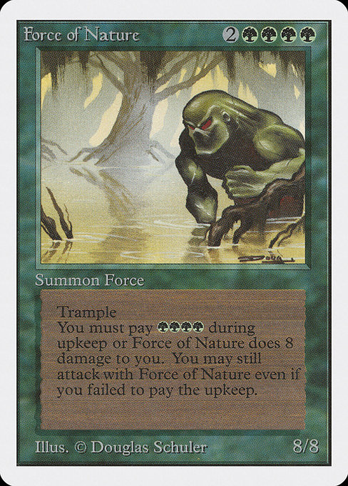 Force of Nature from Unlimited Edition