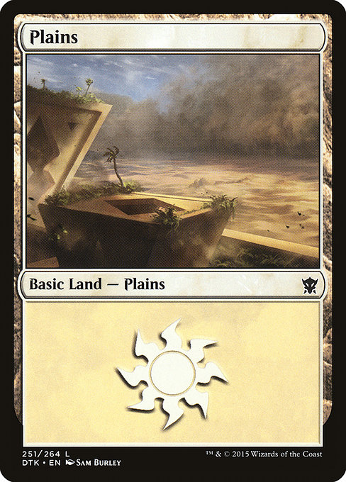 Plains from Dragons of Tarkir