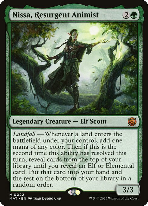 Nissa, Resurgent Animist from March of the Machine: The Aftermath